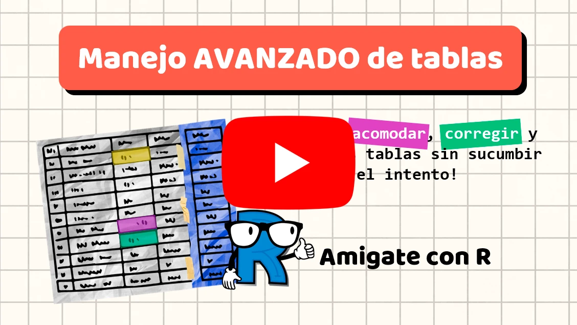 Webinar manejo de tablas